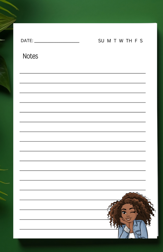 You Got This Sis Memo Notepad – 5.5x8.5” | 30 Sheets of Motivational Stationery