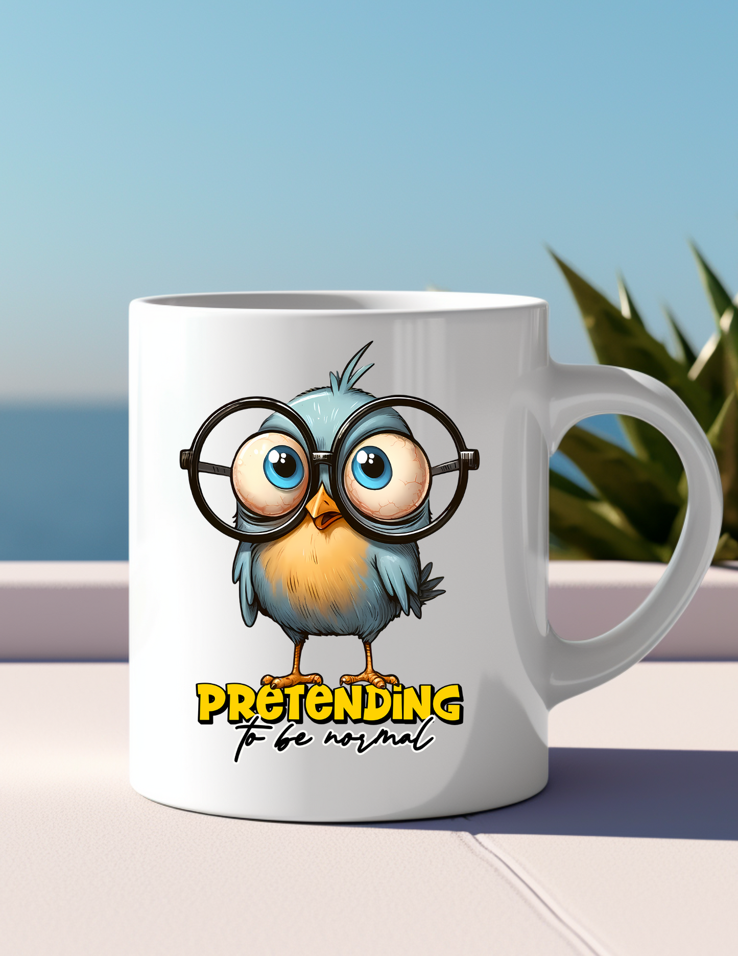 Pretending to be Normal 11oz Ceramic Mug