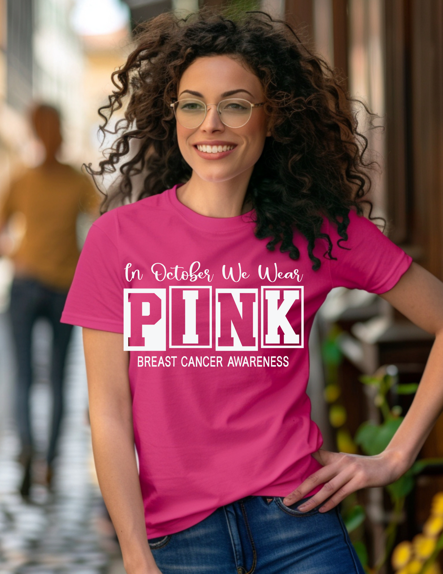 In October We Wear Pink Tee