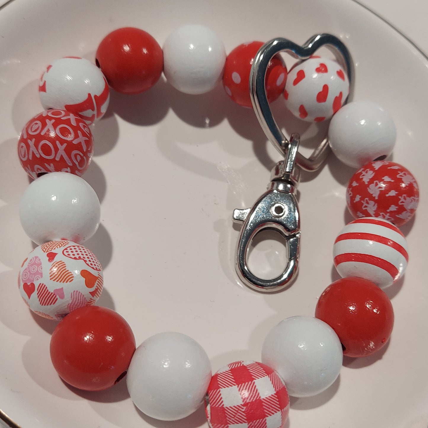 M.I.Y. ( Make It Yourself ) Valentine Bracelet/Keychain Kit
