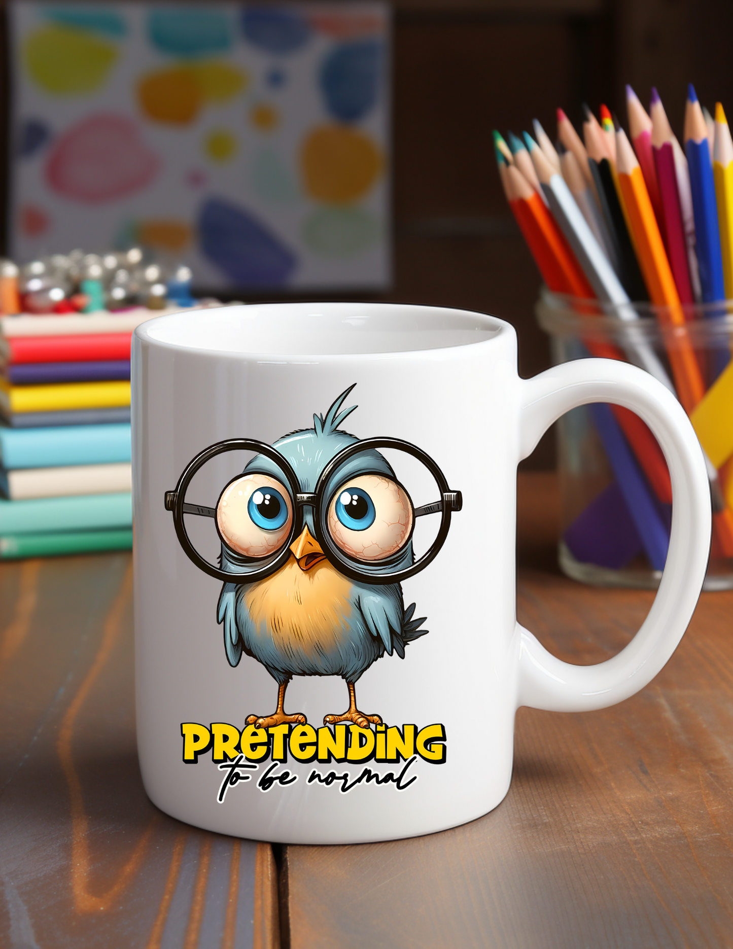 Pretending to be Normal 11oz Ceramic Mug