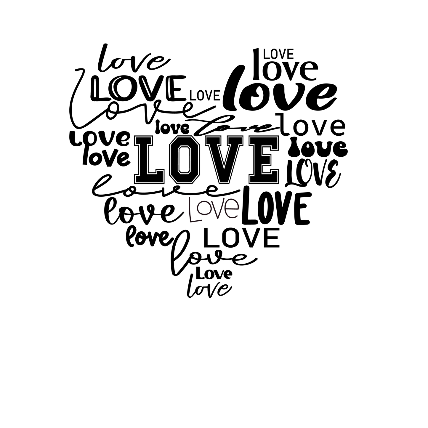 Love you Many Ways Tee