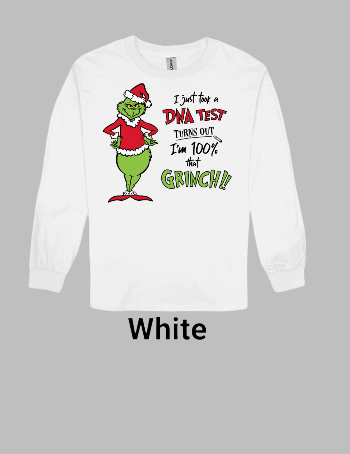 100% That Grinch Christmas Tee