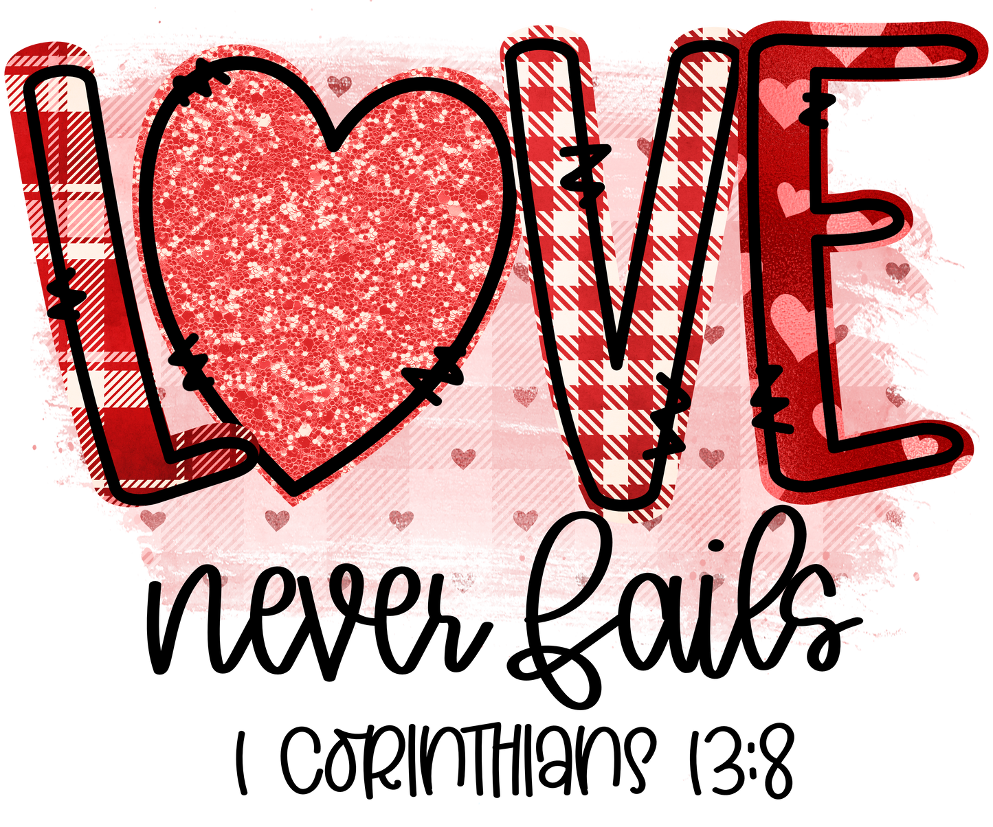 Love Never Fails Tee