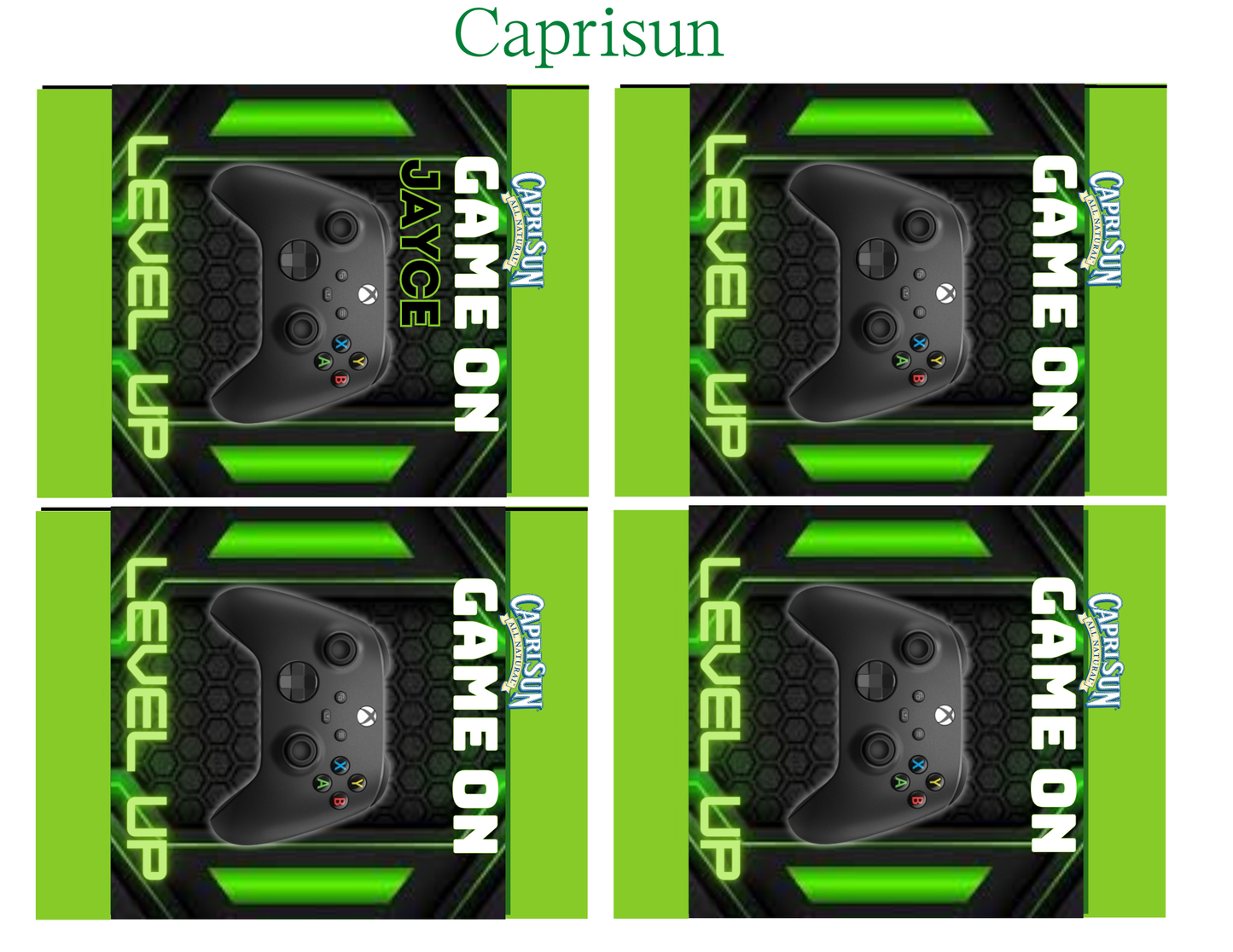 Video Gamer Party/Event Favor Bundle - DIGITAL DOWNLOAD NON-EDITABLE