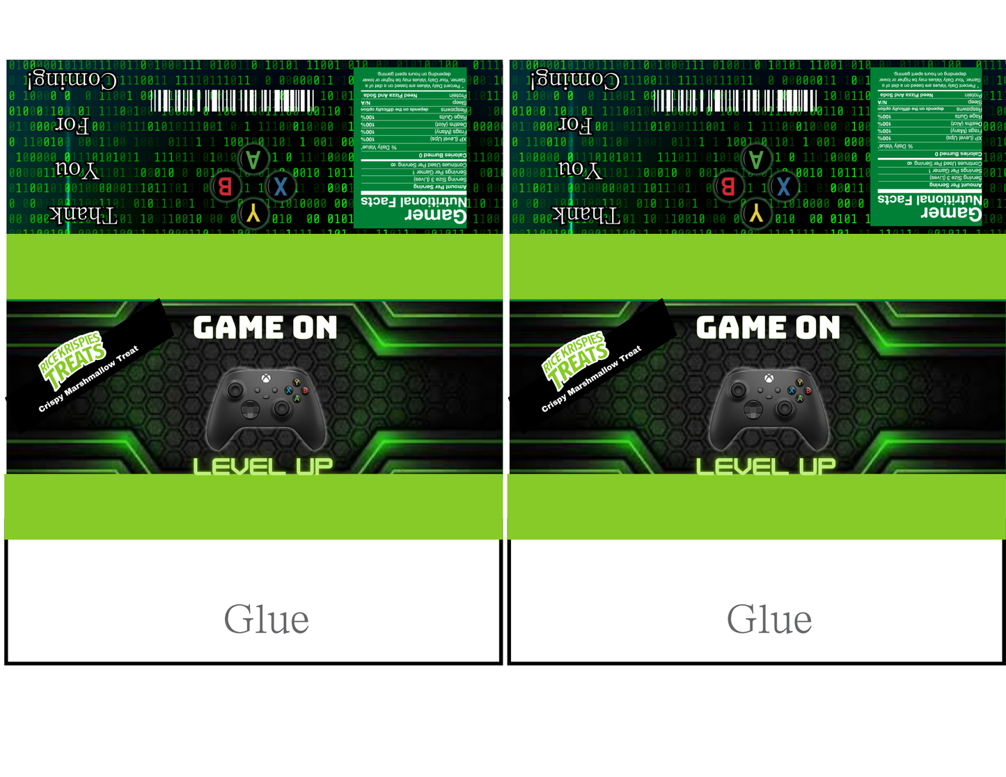 Video Gamer Party/Event Favor Bundle - DIGITAL DOWNLOAD NON-EDITABLE