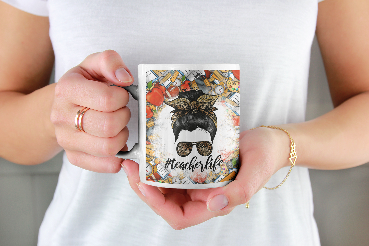 #Teacher Life Coffee Mug