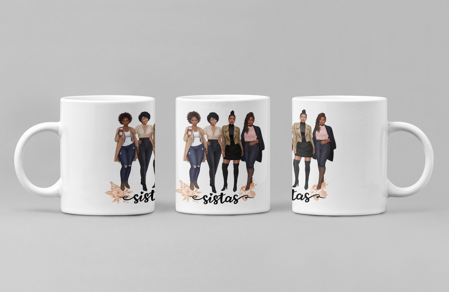 Afro Sistahs Coffee Mug