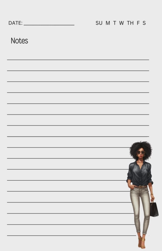 Making Moves Memo Notepad