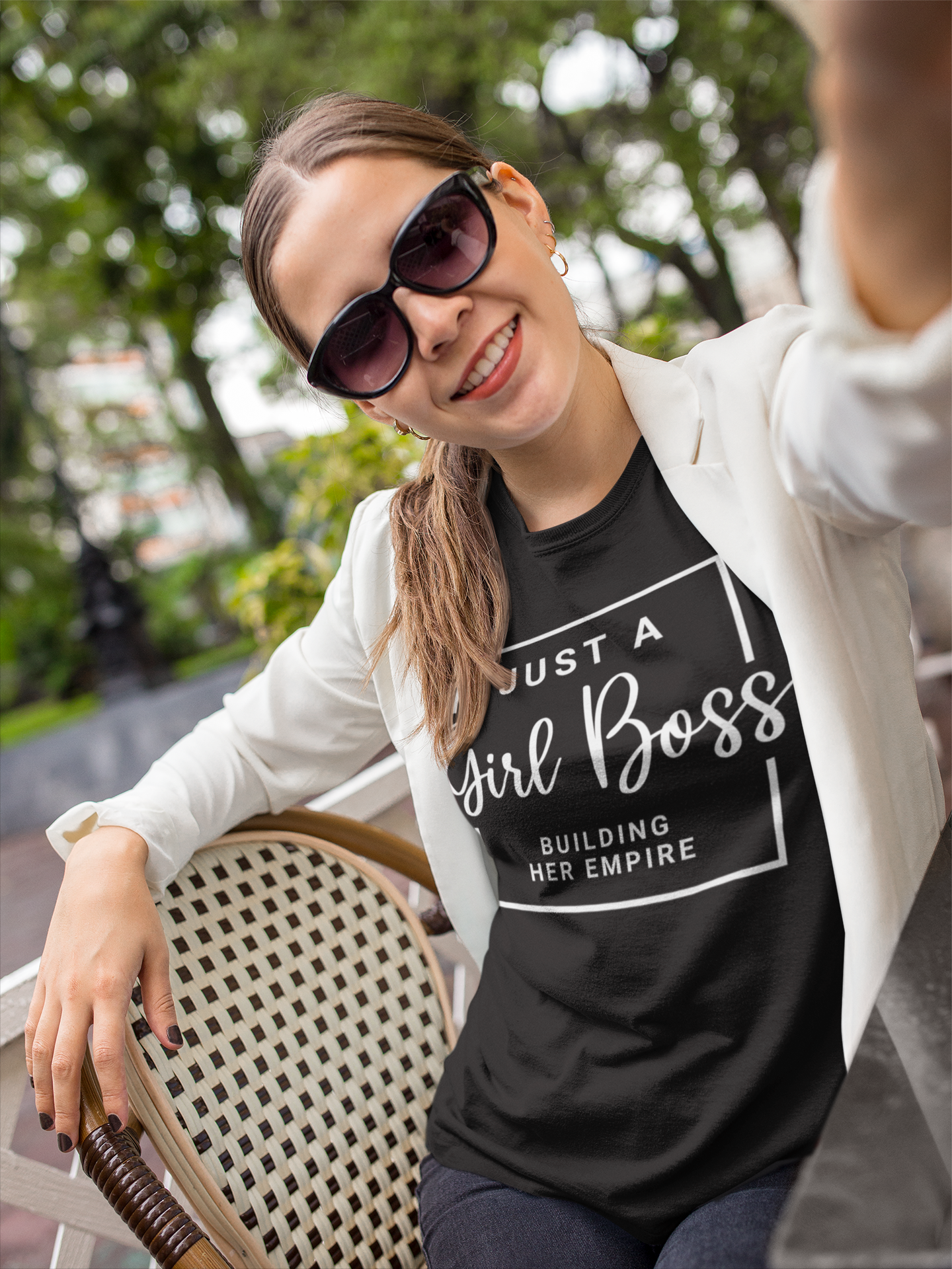 Just a Girl Boss Building Her Empire Tee