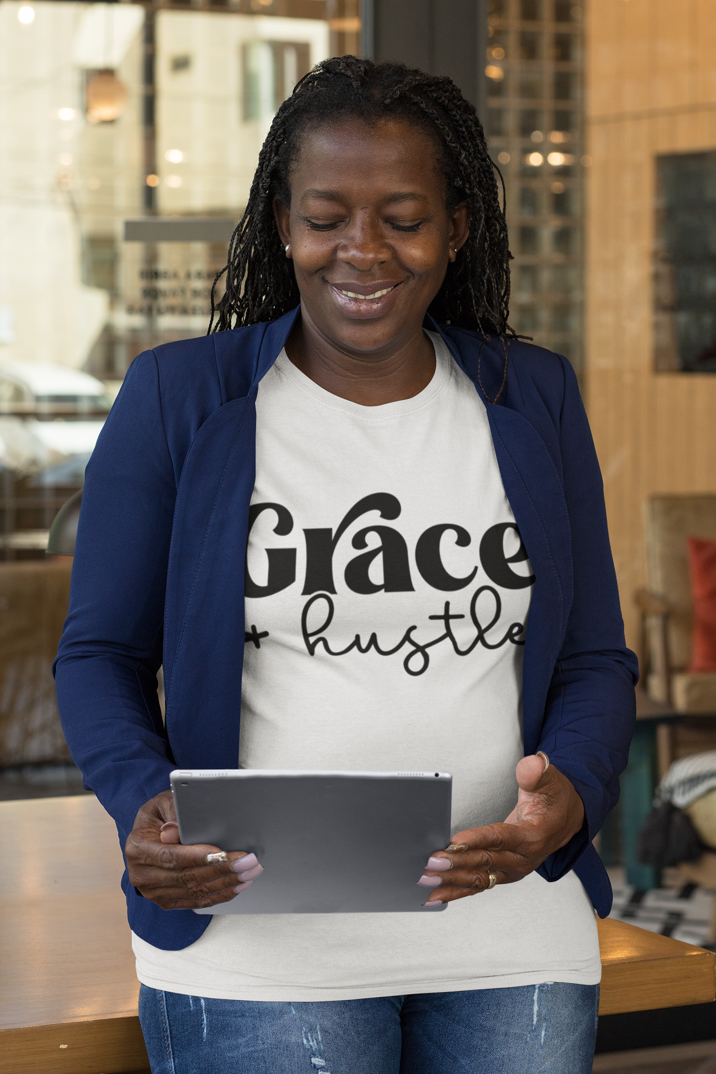 Grace & Hustle Tee