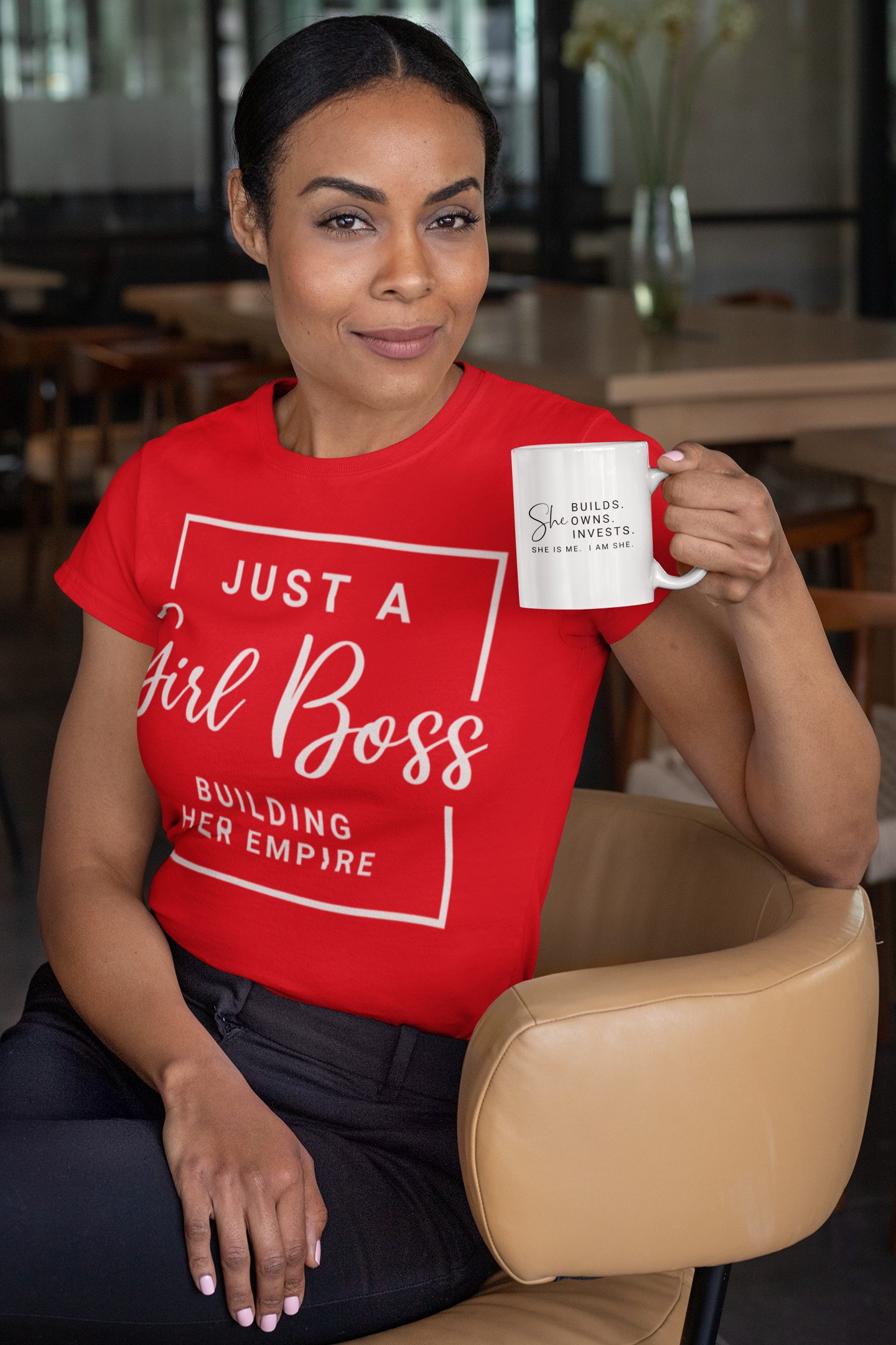 Just a Girl Boss Building Her Empire Tee