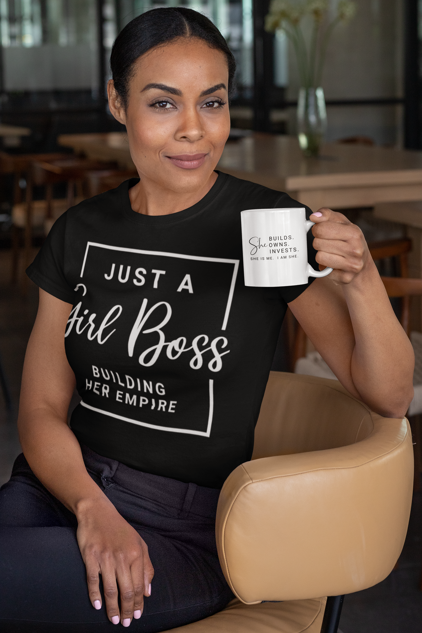 Just a Girl Boss Building Her Empire Tee