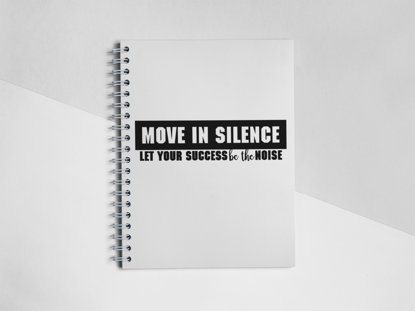 Move In Silence Mini Notebook
