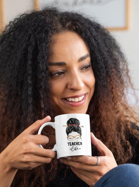 #Teacher Life Coffee Drink Mug