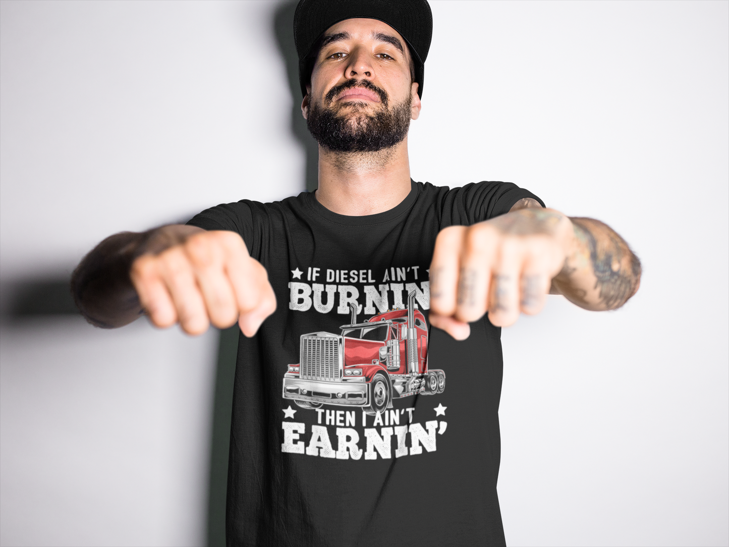 If Diesel ain't Burning, Then I Ain't Earning! Tee