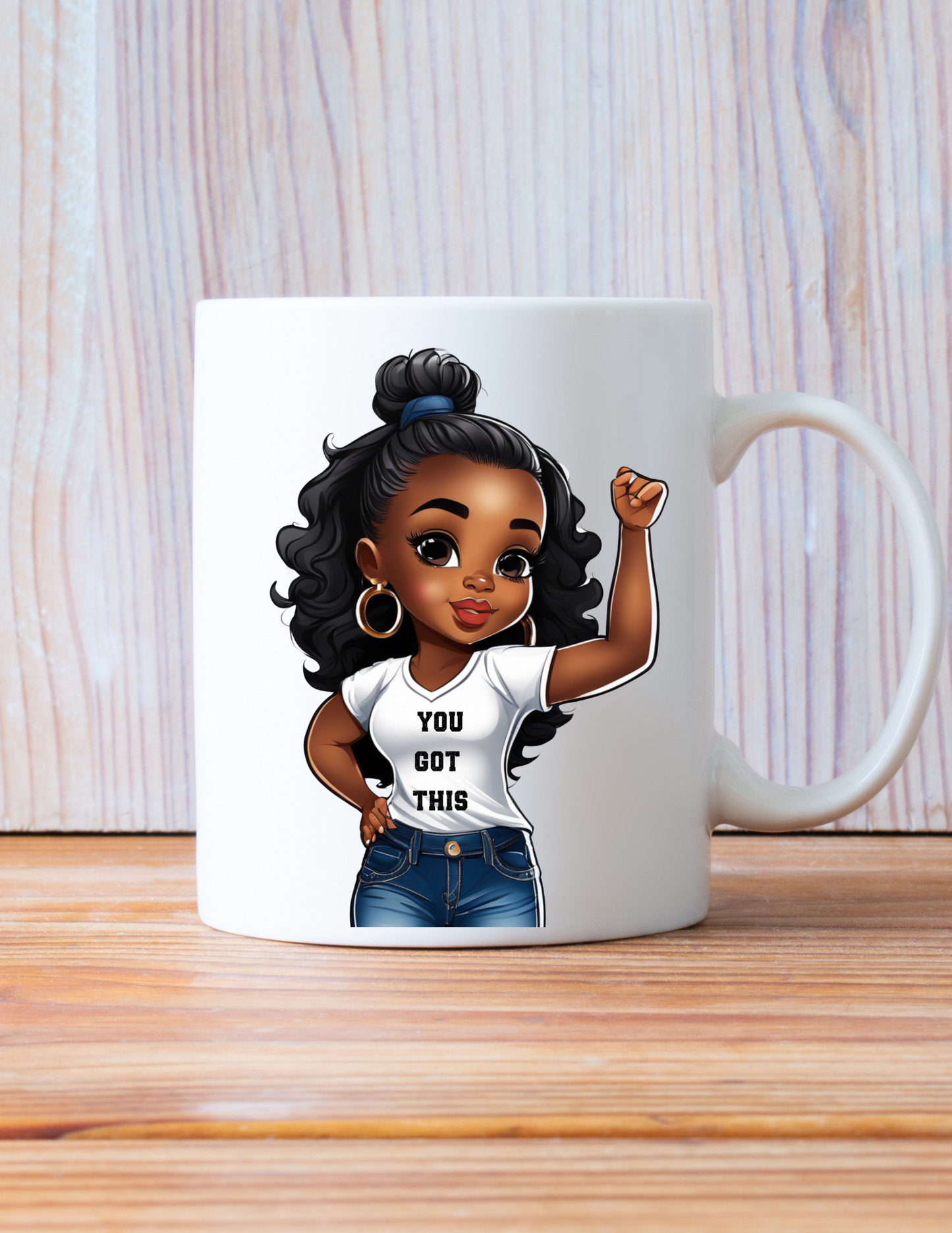 Hustle Like a Boss Live Like a Queen 11oz Ceramic Mug