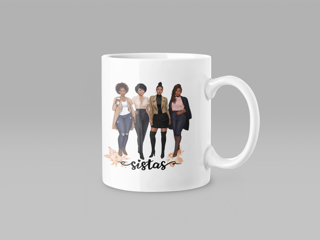 Afro Sistahs Coffee Mug
