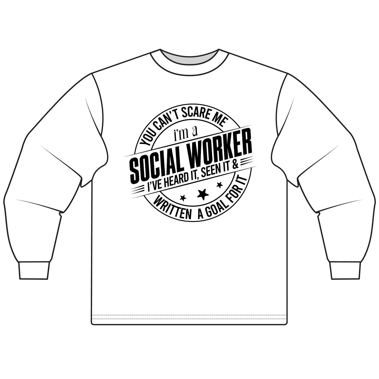 Social Worker Long Sleeve Tee, Funny Social Worker Gift, Unisex T-Shirt for Social Workers, Motivational Long Sleeve Shirt, Great for [...]