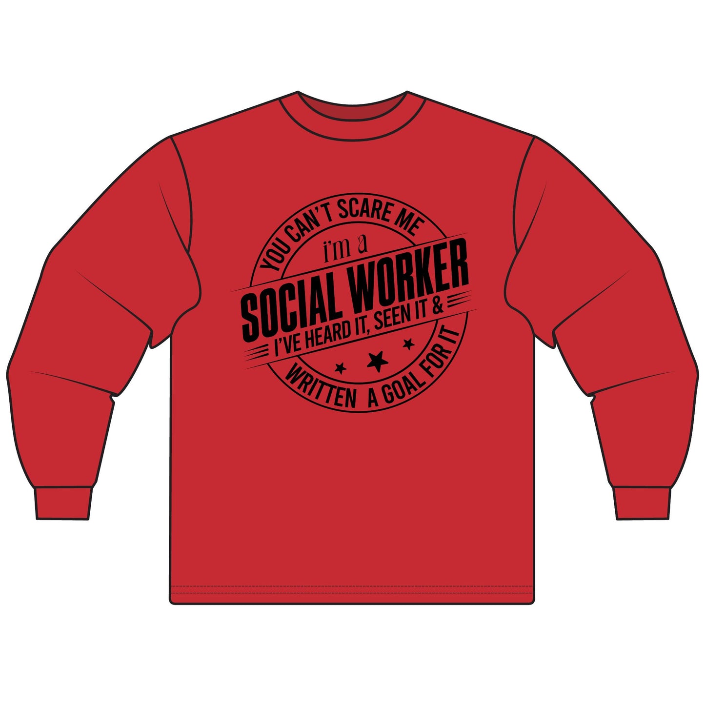 Social Worker Long Sleeve Tee, Funny Social Worker Gift, Unisex T-Shirt for Social Workers, Motivational Long Sleeve Shirt, Great for [...]