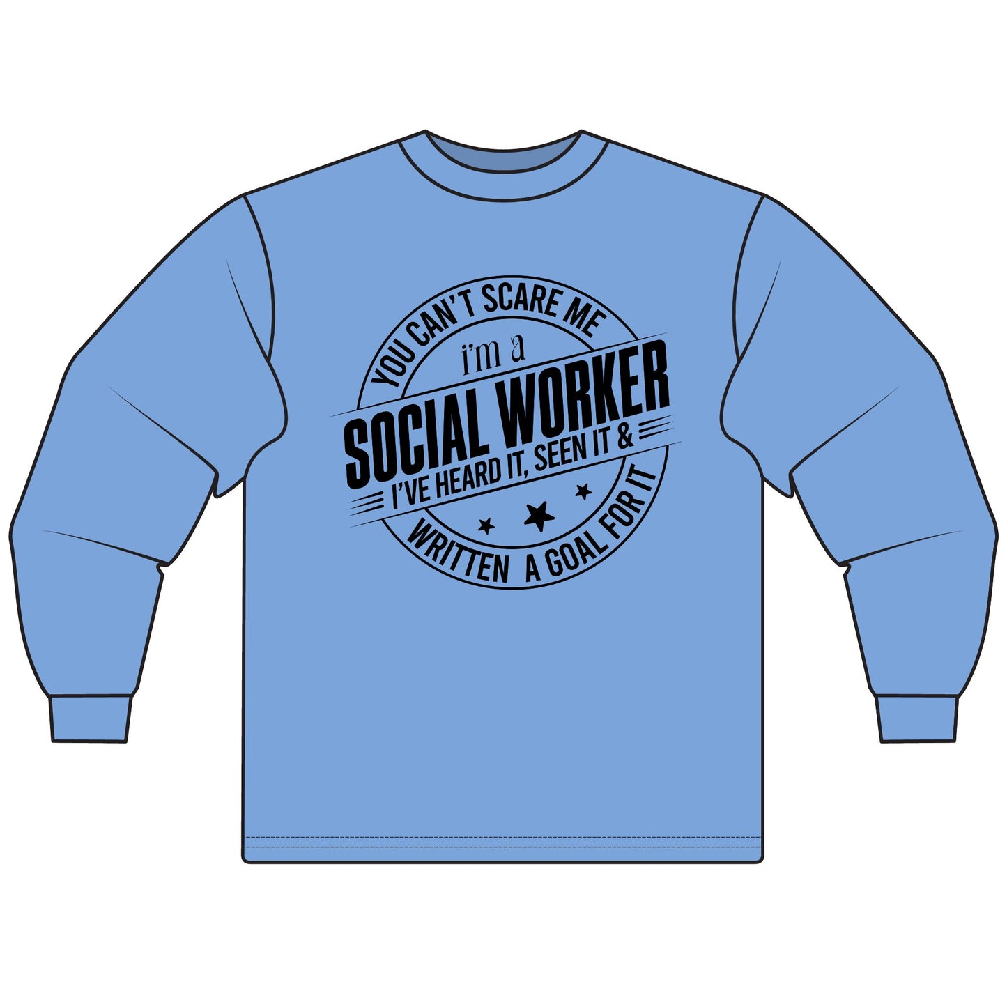 Social Worker Long Sleeve Tee, Funny Social Worker Gift, Unisex T-Shirt for Social Workers, Motivational Long Sleeve Shirt, Great for [...]