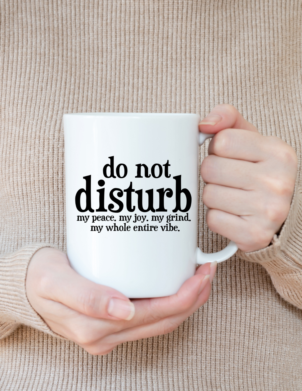 Do Not Disturb My Vibe 11oz Ceramic Mug