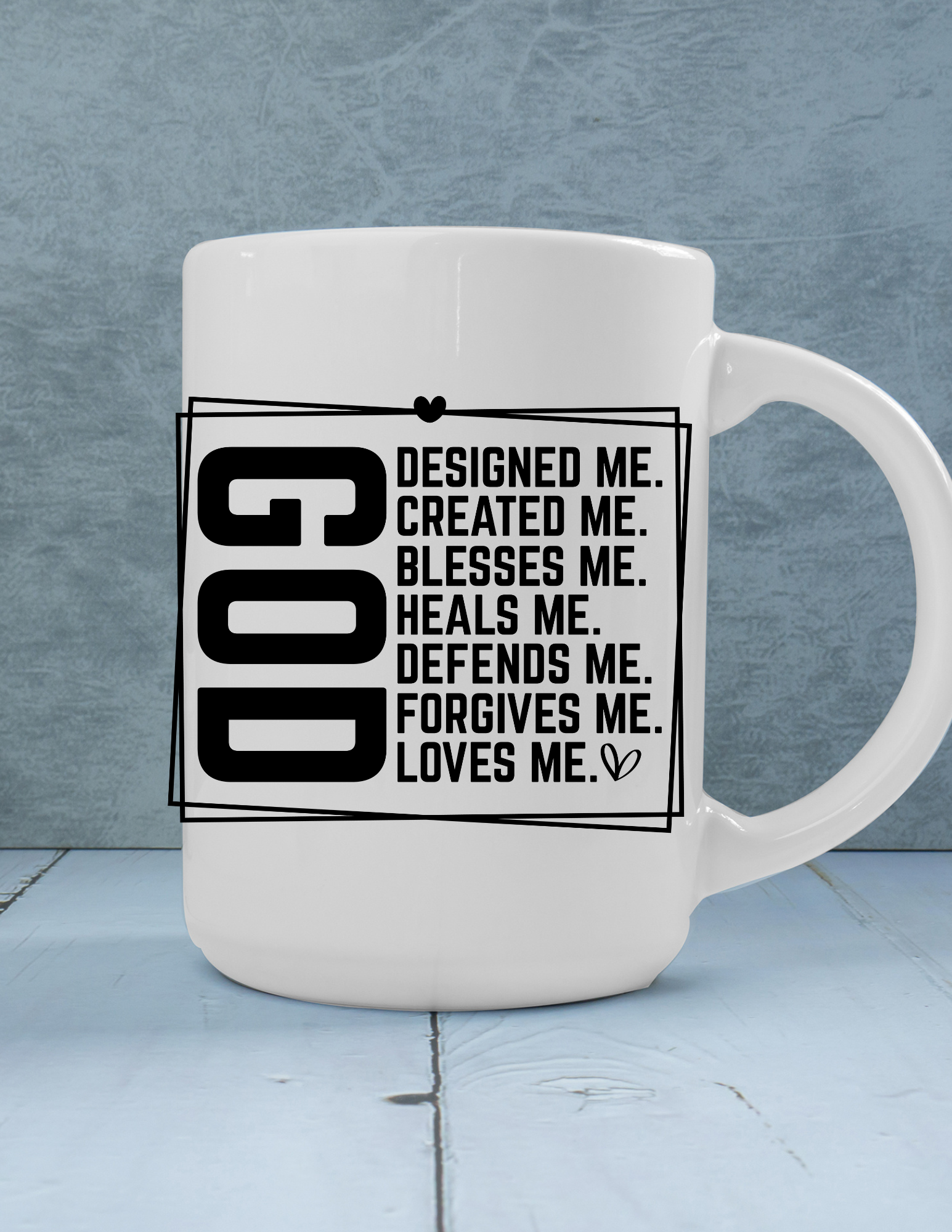 God Designed Me 11oz Coffee Mug