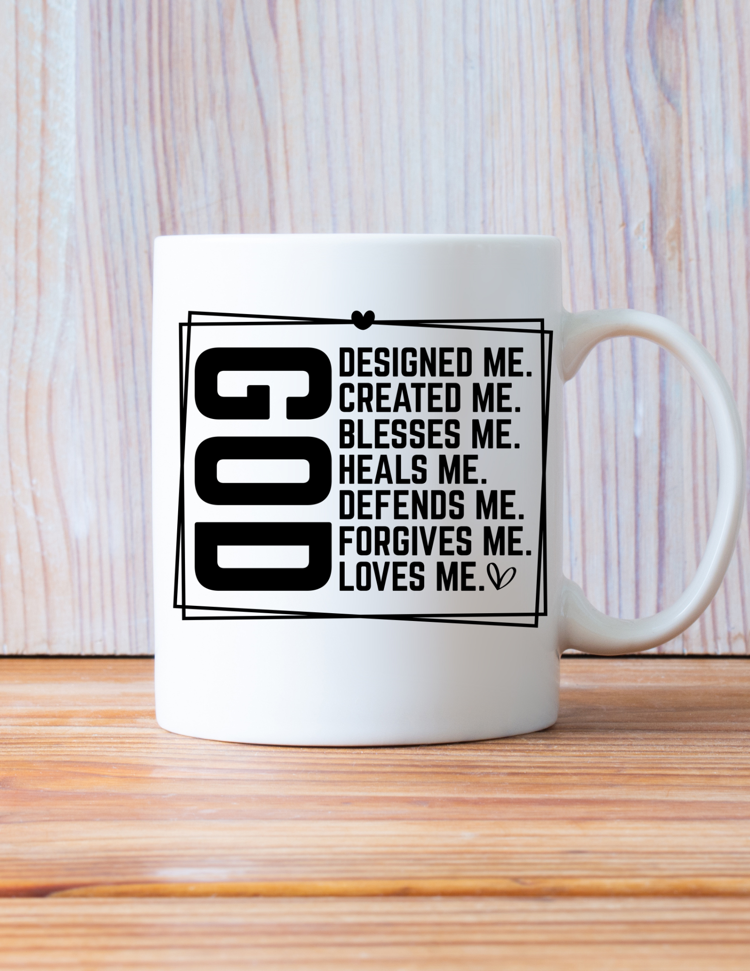 God Designed Me 11oz Coffee Mug