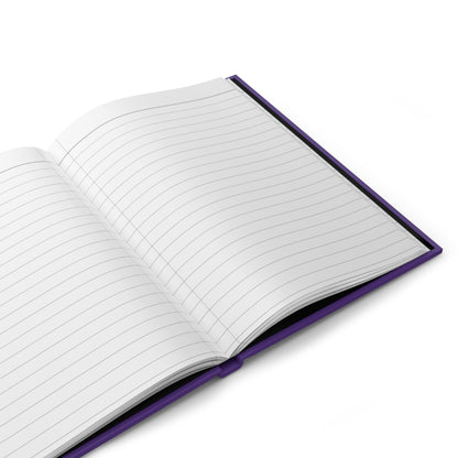 Social Worker Journal — 'In My Social Worker Era' Hardcover Notebook (Purple)