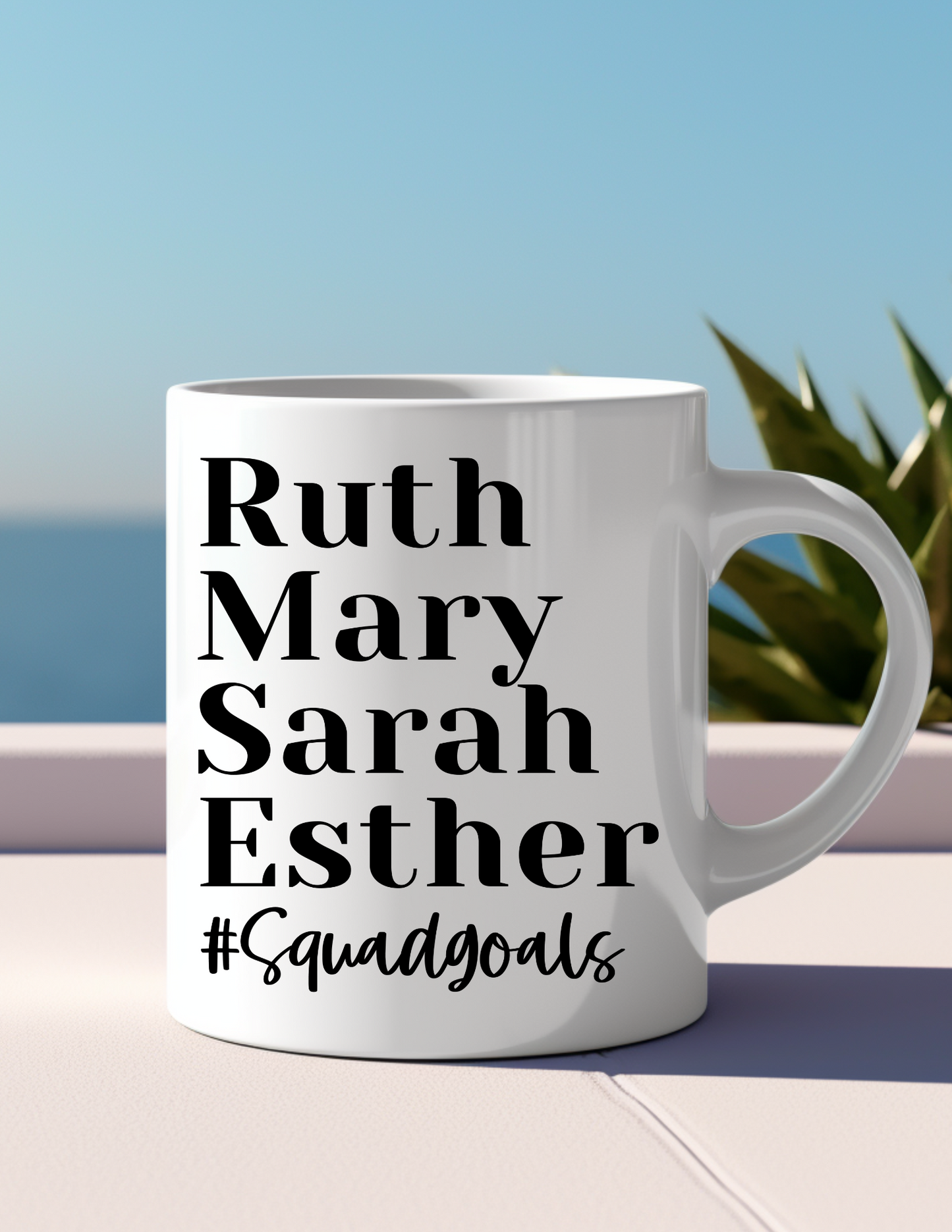 Squad Goals Women of the Bible 11oz Ceramic Mug