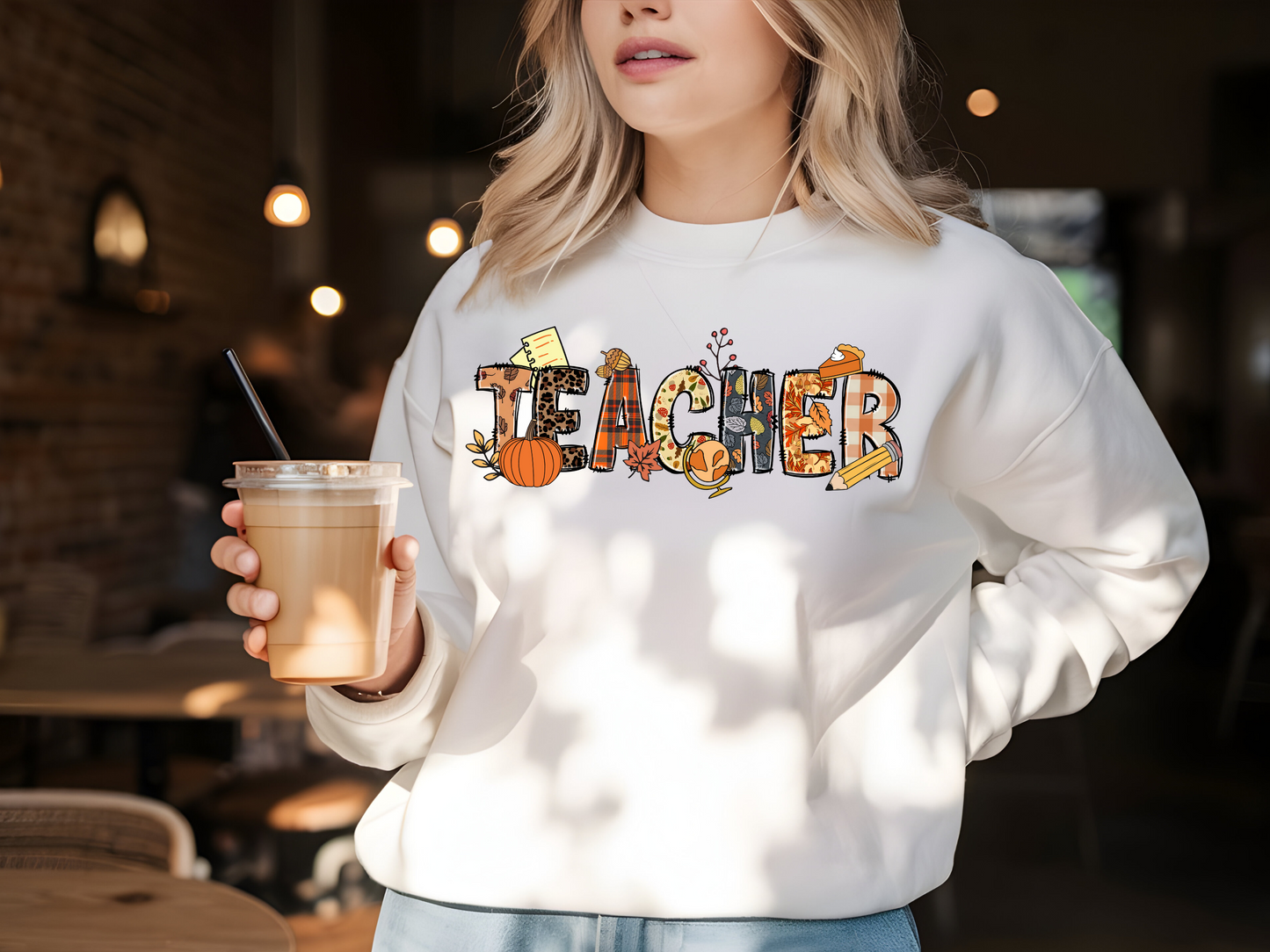 Fall Teacher Sweatshirt Back to School