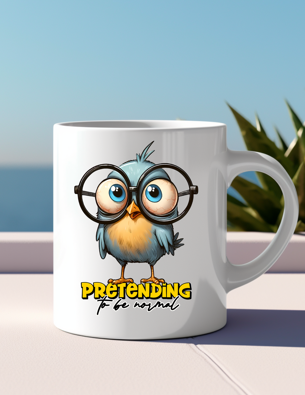 Pretending to be Normal 11oz Ceramic Mug