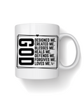 God Designed Me 11oz Coffee Mug