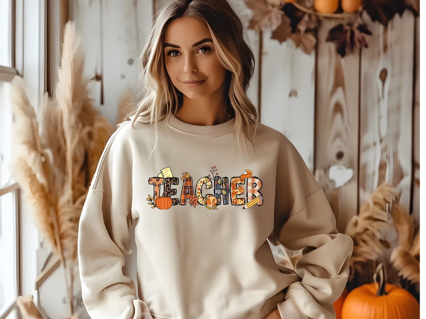 Fall Teacher Sweatshirt Back to School