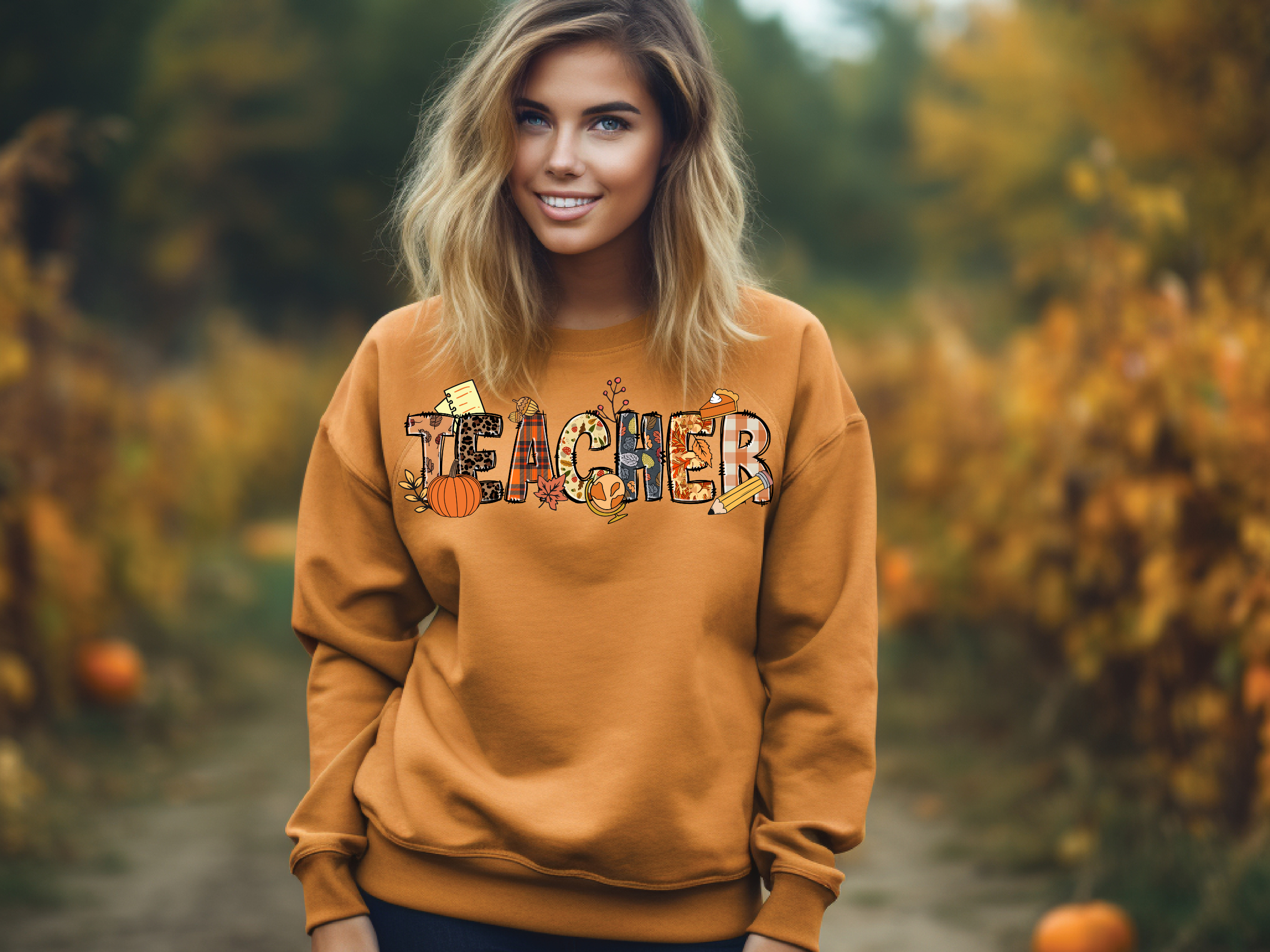 Fall Teacher Sweatshirt Back to School