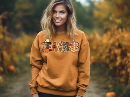 Fall Teacher Sweatshirt Back to School