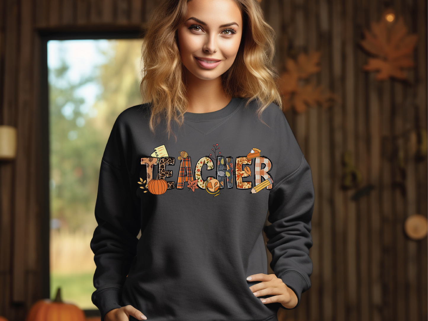 Fall Teacher Sweatshirt Back to School