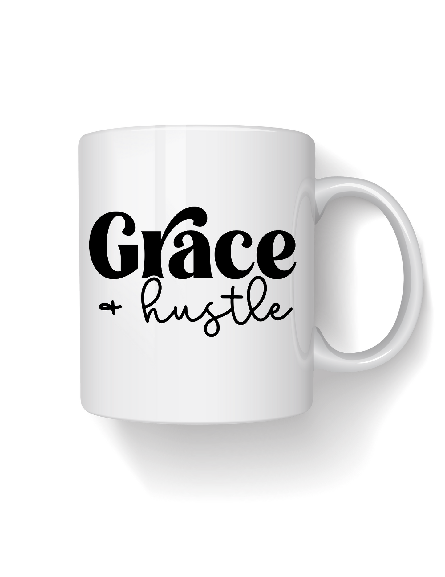 Grace & Hustle 110z Coffee Mug