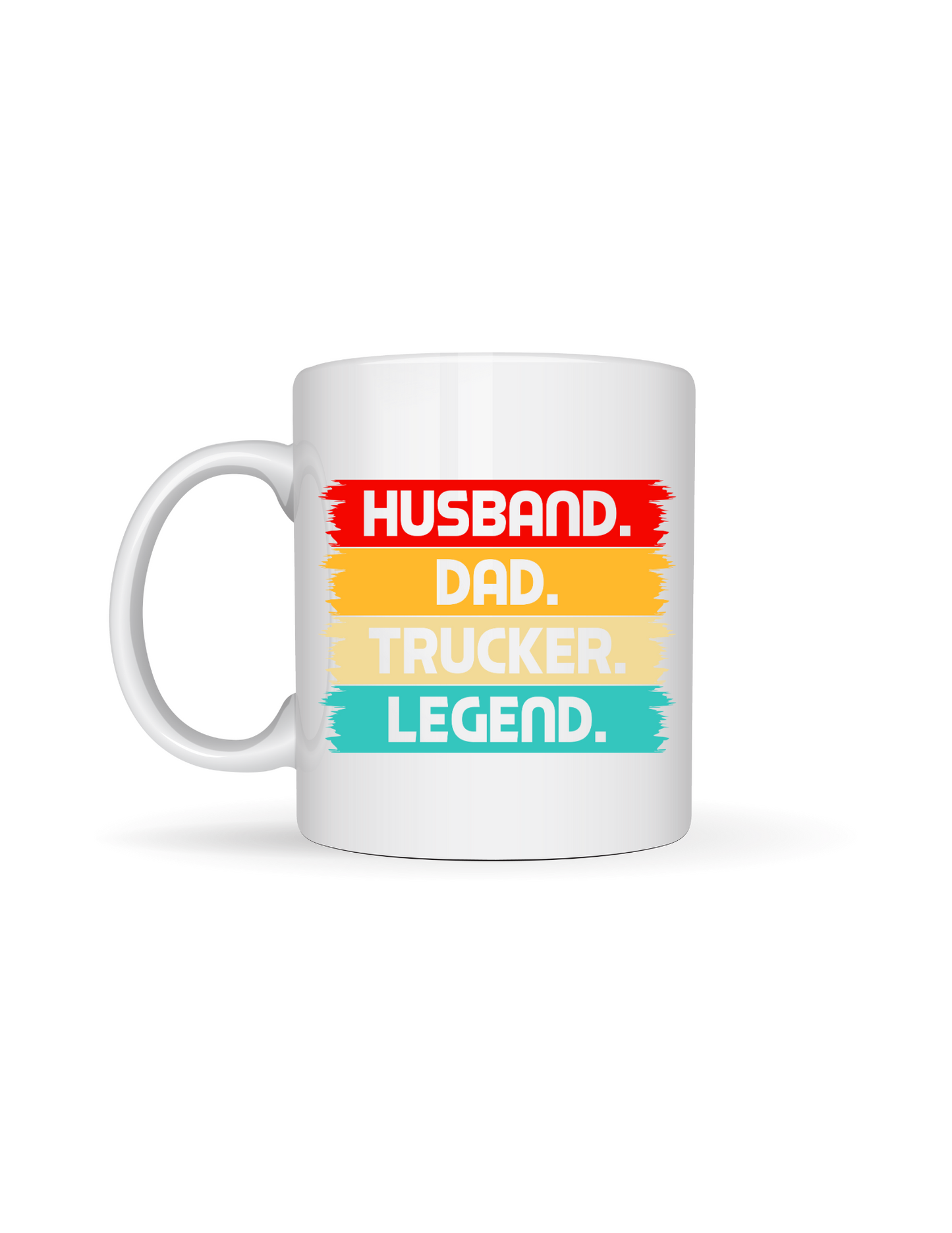 Husband. Dad. Trucker. Legend  11oz Coffee Mug