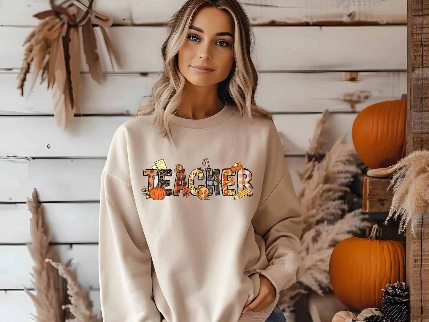 Fall Teacher Sweatshirt Back to School