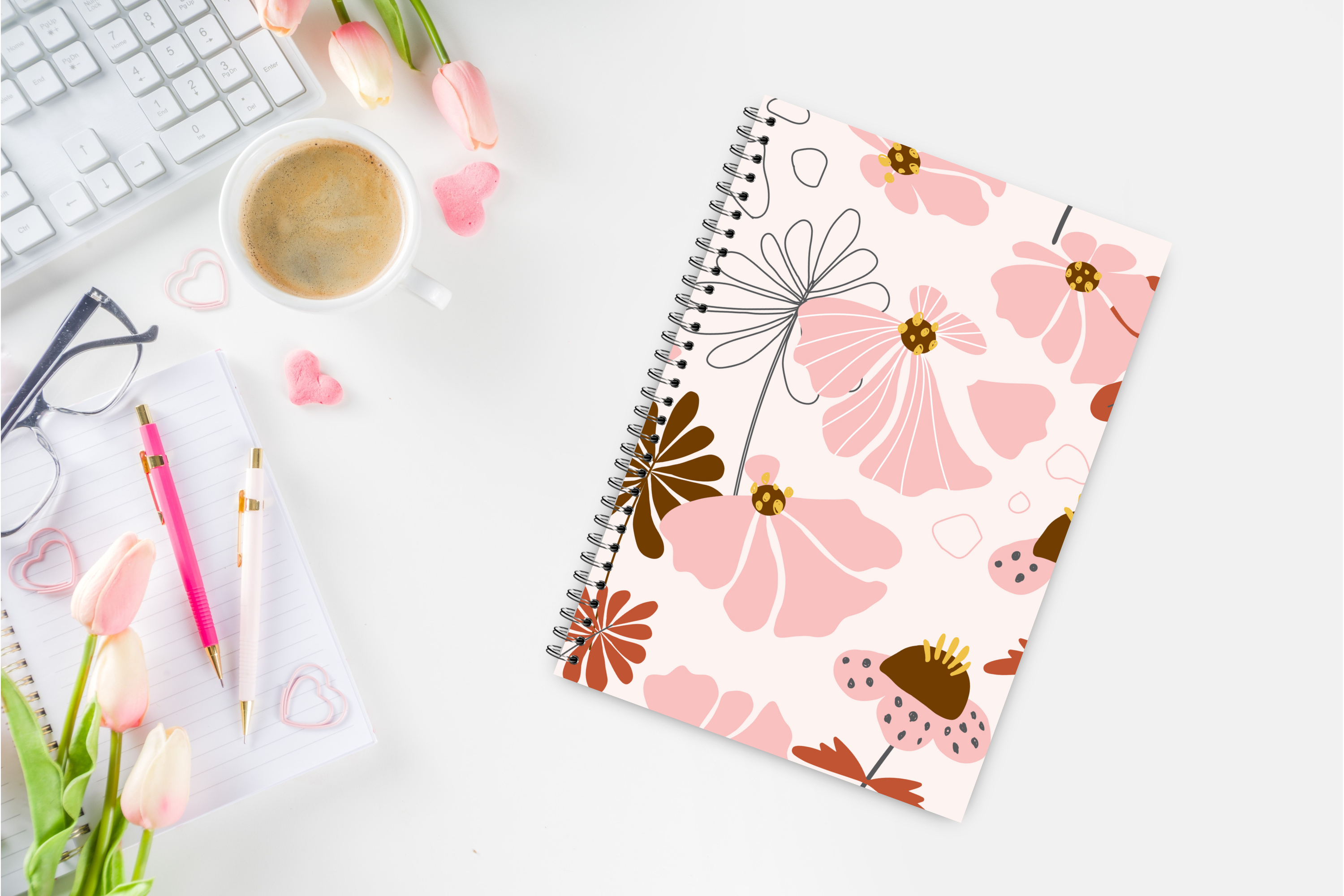 Bloom & Cozy Spiral Notebook