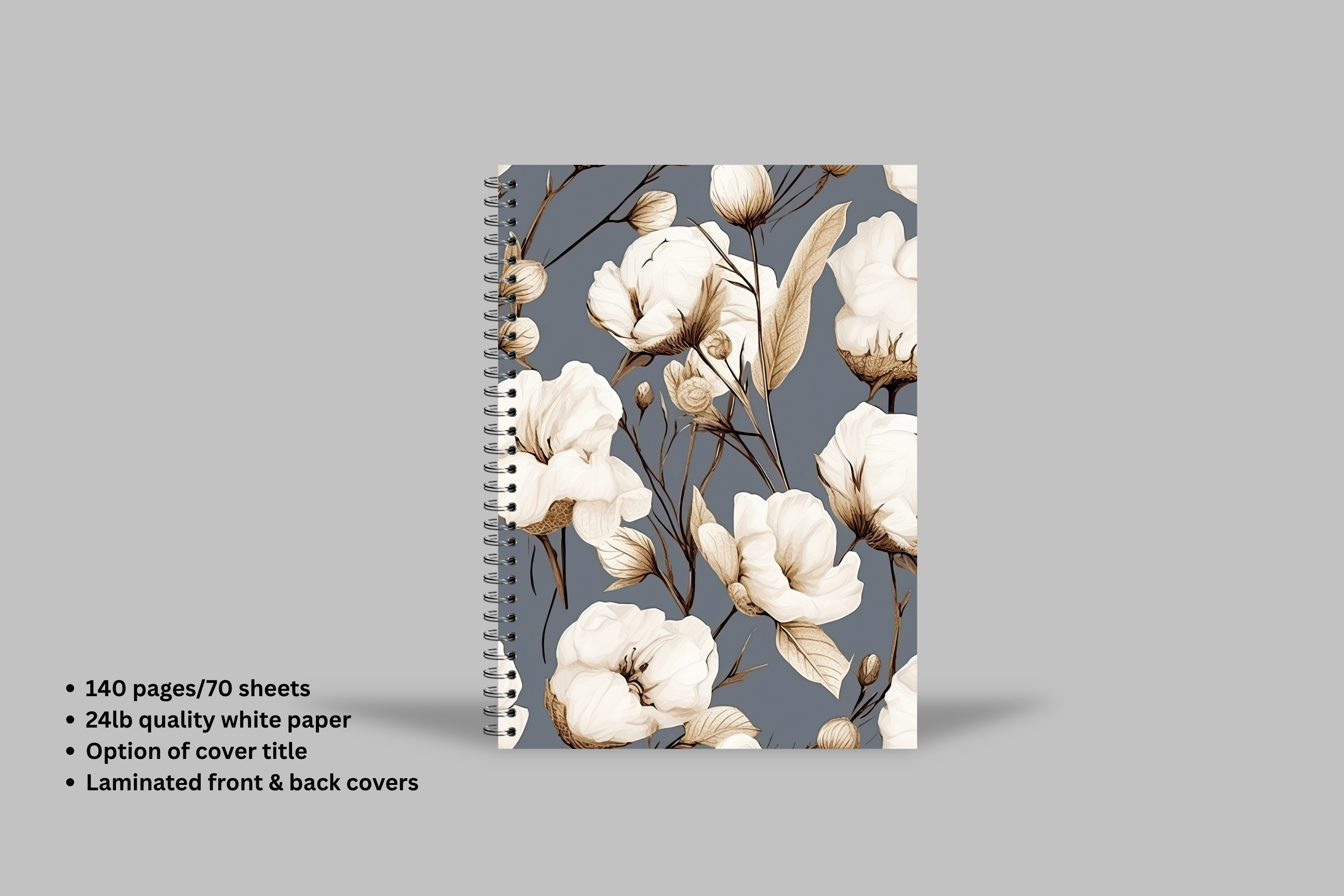 Timeless Bloom Notebook Journal/Meeting Notes