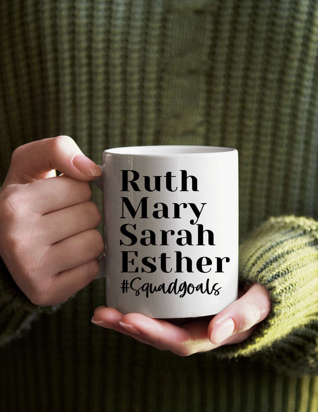 Women of the Bible #Squad Goals 11oz Ceramic Mug