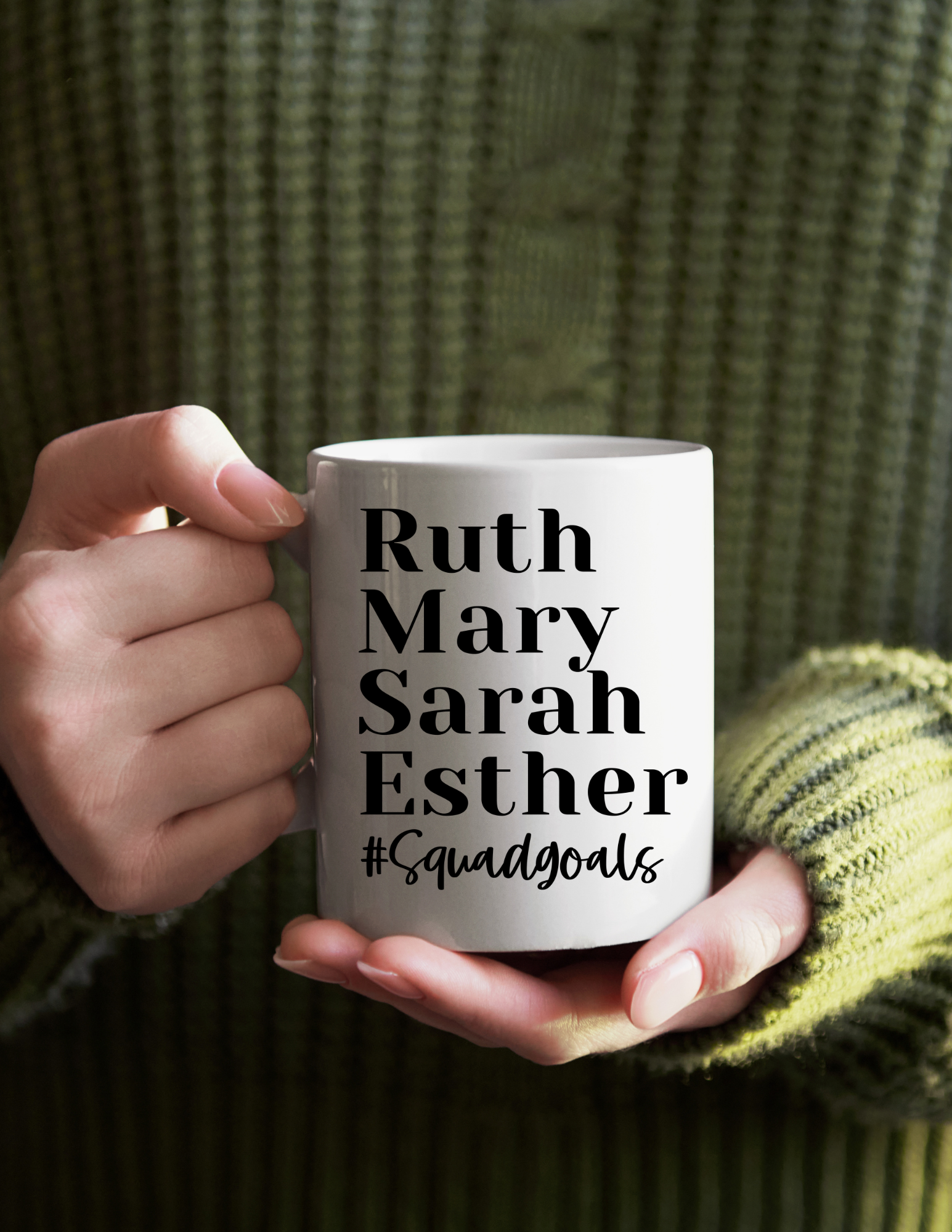 Women of the Bible #Squad Goals 11oz Ceramic Mug