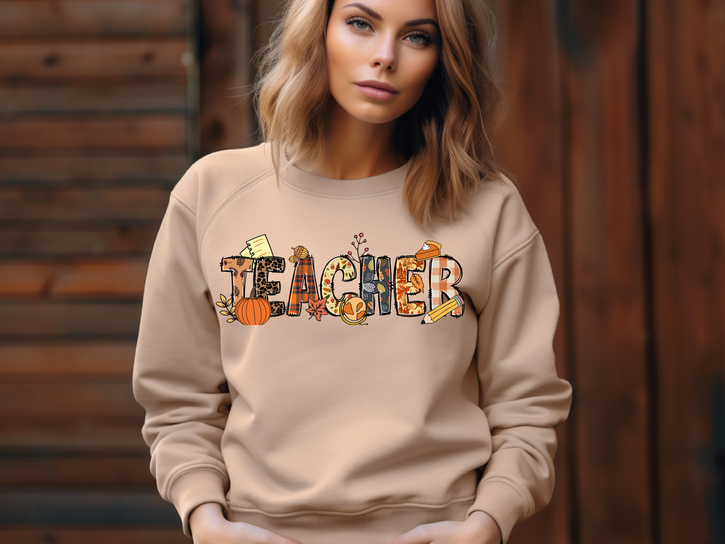 Fall Teacher Sweatshirt Back to School