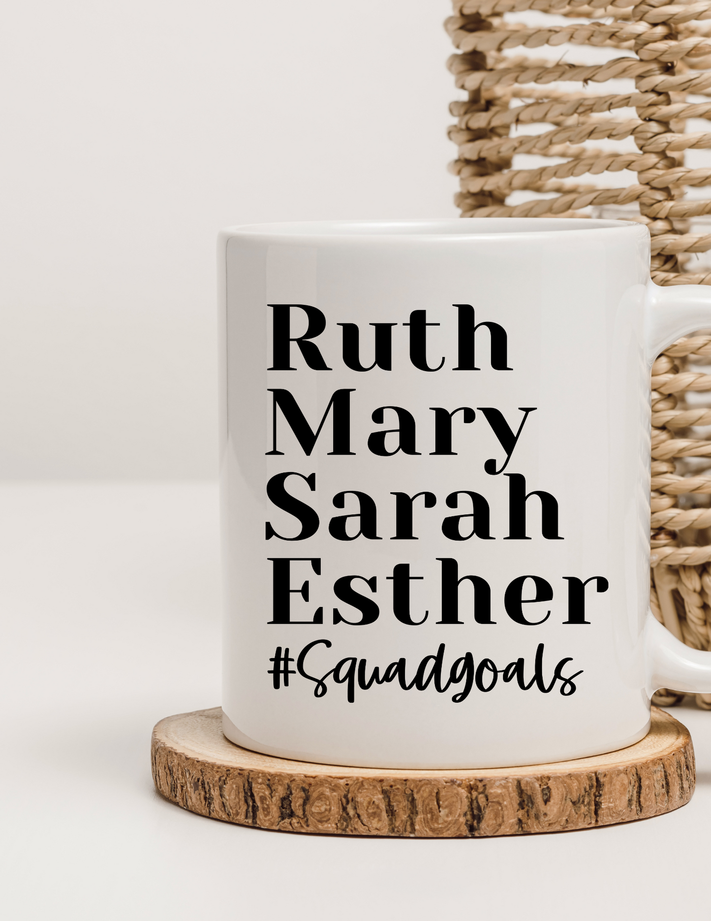 Squad Goals Women of the Bible 11oz Ceramic Mug