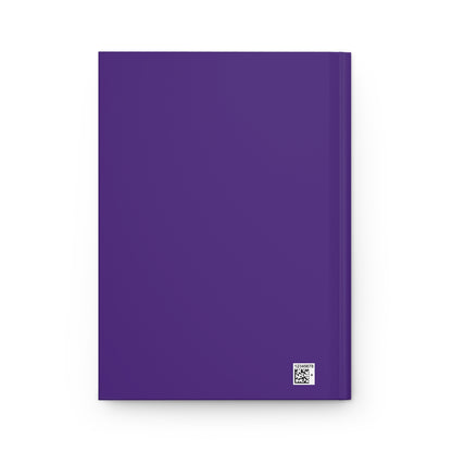 Social Worker Journal — 'In My Social Worker Era' Hardcover Notebook (Purple)