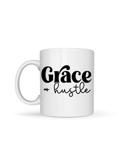 Grace & Hustle 110z Coffee Mug