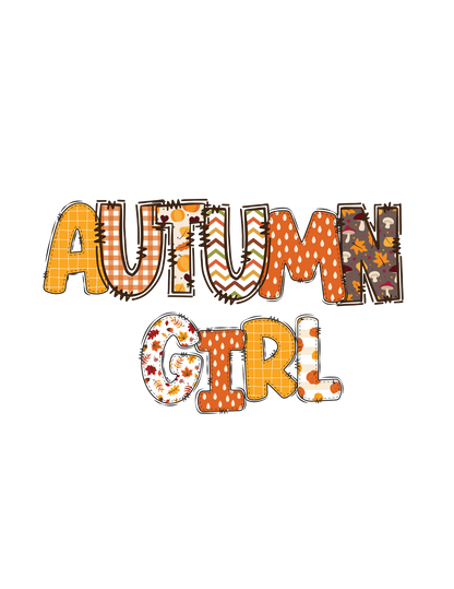 Autumn Girl Fall Digital Download