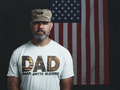 Military DAD #Man #Myth #Legend Tee